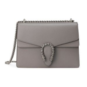 Dionysus medium leather shoulder bag